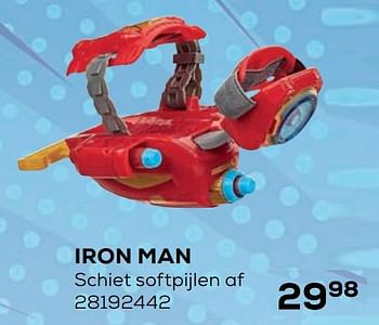Aanbiedingen Iron man - Marvel - Geldig van 21/10/2020 tot 08/12/2020 bij Supra Bazar