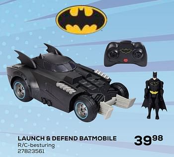 Aanbiedingen Launch + defend batmobile - Spin Master - Geldig van 21/10/2020 tot 08/12/2020 bij Supra Bazar