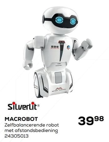Aanbiedingen Macrobot - Silverlit - Geldig van 21/10/2020 tot 08/12/2020 bij Supra Bazar