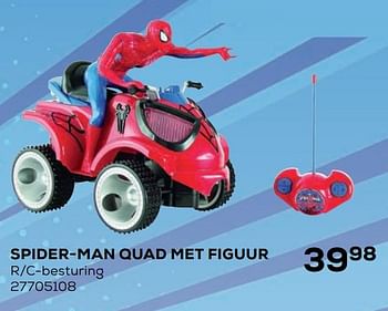 Aanbiedingen Spider-man quad met figuur - Hasbro - Geldig van 21/10/2020 tot 08/12/2020 bij Supra Bazar