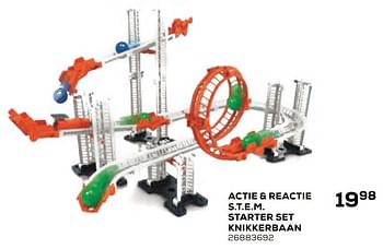 Aanbiedingen Actie + reactie s.t.e.m. starter set knikkerbaan - Clementoni - Geldig van 21/10/2020 tot 08/12/2020 bij Supra Bazar