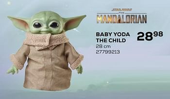 Aanbiedingen Baby yoda the child - Mattel - Geldig van 21/10/2020 tot 08/12/2020 bij Supra Bazar