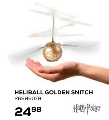 Aanbiedingen Heliball golden snitch - Huismerk - Supra Bazar - Geldig van 21/10/2020 tot 08/12/2020 bij Supra Bazar