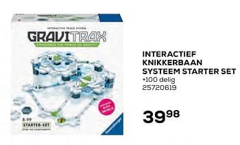 Aanbiedingen Interactief knikkerbaan systeem starter set - Ravensburger - Geldig van 21/10/2020 tot 08/12/2020 bij Supra Bazar