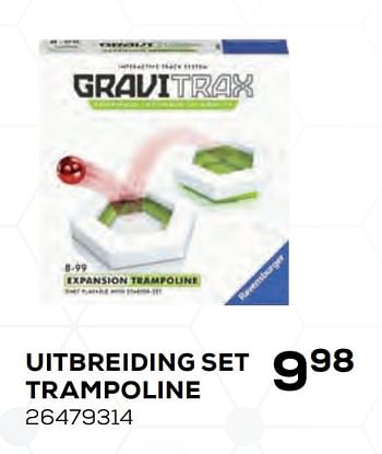 Aanbiedingen Uitbreiding set trampoline - Ravensburger - Geldig van 21/10/2020 tot 08/12/2020 bij Supra Bazar