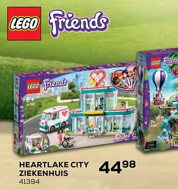 Aanbiedingen Heartlake city ziekenhuis 41394 - Lego - Geldig van 21/10/2020 tot 08/12/2020 bij Supra Bazar