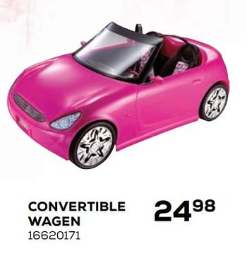 Aanbiedingen Convertible wagen - Mattel - Geldig van 21/10/2020 tot 08/12/2020 bij Supra Bazar