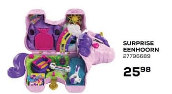Aanbiedingen Surprise eenhoorn - Mattel - Geldig van 21/10/2020 tot 08/12/2020 bij Supra Bazar