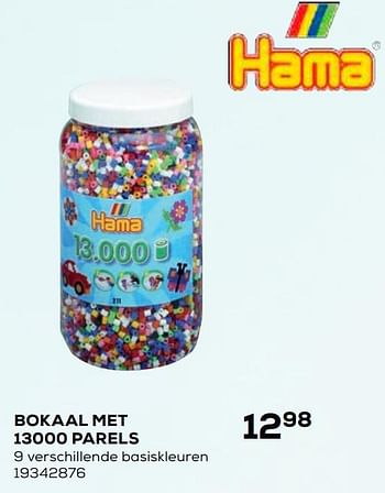 Aanbiedingen Bokaal met 13000 parels - Hama - Geldig van 21/10/2020 tot 08/12/2020 bij Supra Bazar