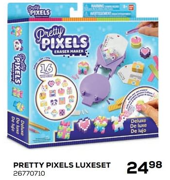 Aanbiedingen Pretty pixels luxeset - Pretty Pixels - Geldig van 21/10/2020 tot 08/12/2020 bij Supra Bazar