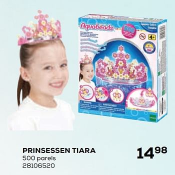 Aanbiedingen Prinsessen tiara - Aquabeads - Geldig van 21/10/2020 tot 08/12/2020 bij Supra Bazar