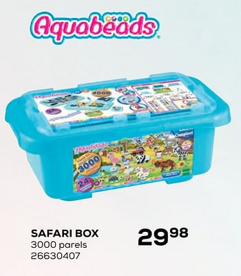 Aanbiedingen Safari box - Aquabeads - Geldig van 21/10/2020 tot 08/12/2020 bij Supra Bazar