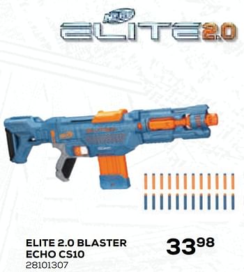 Aanbiedingen Elite 2.0 blaster echo cs10 - Hasbro - Geldig van 21/10/2020 tot 08/12/2020 bij Supra Bazar