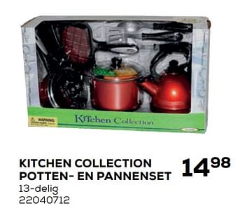 Aanbiedingen Kitchen collection potten- en pannenset - Huismerk - Supra Bazar - Geldig van 21/10/2020 tot 08/12/2020 bij Supra Bazar