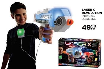 Aanbiedingen Laser x revolution - Laser - Geldig van 21/10/2020 tot 08/12/2020 bij Supra Bazar