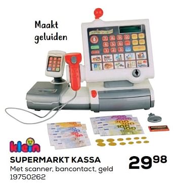 Aanbiedingen Supermarkt kassa - Theo Klein - Geldig van 21/10/2020 tot 08/12/2020 bij Supra Bazar