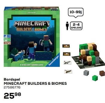Aanbiedingen Bordspel minecraft builders + biomes - Ravensburger - Geldig van 21/10/2020 tot 08/12/2020 bij Supra Bazar