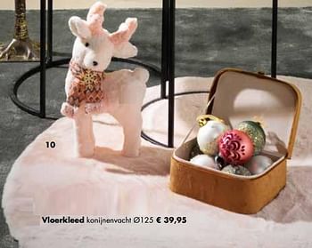 Aanbiedingen Vloerkleed konijnenvacht - Huismerk - Multi Bazar - Geldig van 02/11/2020 tot 30/11/2020 bij Multi Bazar