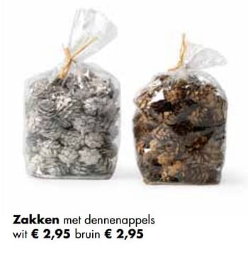 Aanbiedingen Zakken met dennenappels wit - Huismerk - Multi Bazar - Geldig van 02/11/2020 tot 30/11/2020 bij Multi Bazar