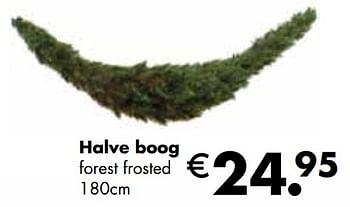 Aanbiedingen Halve boog forest frosted - Huismerk - Multi Bazar - Geldig van 02/11/2020 tot 30/11/2020 bij Multi Bazar