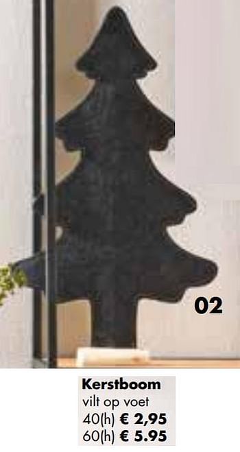 Aanbiedingen Kerstboom vilt op voet - Huismerk - Multi Bazar - Geldig van 02/11/2020 tot 30/11/2020 bij Multi Bazar