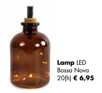 Aanbiedingen Lamp led bossa nova - Huismerk - Multi Bazar - Geldig van 02/11/2020 tot 30/11/2020 bij Multi Bazar