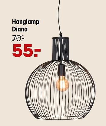 Aanbiedingen Hanglamp diana - Huismerk - Kwantum - Geldig van 02/11/2020 tot 08/11/2020 bij Kwantum
