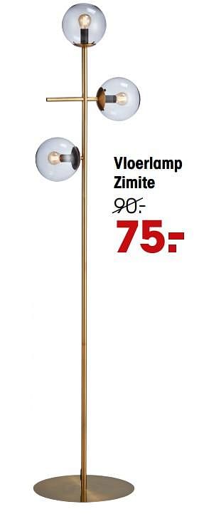 Aanbiedingen Vloerlamp zimite - Huismerk - Kwantum - Geldig van 02/11/2020 tot 08/11/2020 bij Kwantum