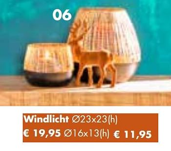 Aanbiedingen Windlicht - Huismerk - Multi Bazar - Geldig van 02/11/2020 tot 30/11/2020 bij Multi Bazar