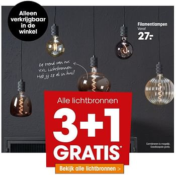 Aanbiedingen Filamentlampen - Huismerk - Kwantum - Geldig van 02/11/2020 tot 08/11/2020 bij Kwantum