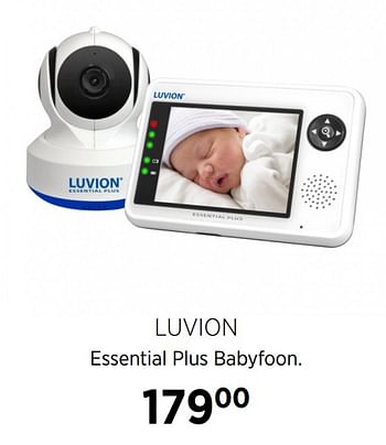 Aanbiedingen Luvion essential plus babyfoon - Luvion - Geldig van 20/10/2020 tot 16/11/2020 bij Babypark
