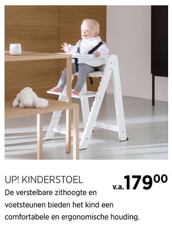 Aanbiedingen Up kinderstoel - Kidsmill - Geldig van 20/10/2020 tot 16/11/2020 bij Babypark