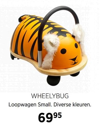 Aanbiedingen Wheelybug loopwagen small diverse kleuren - Wheely Bug - Geldig van 20/10/2020 tot 16/11/2020 bij Babypark