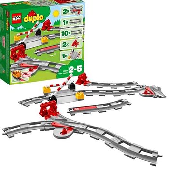 Aanbiedingen 10882 DUPLO Treinrails - Lego - Geldig van 17/10/2020 tot 06/12/2020 bij ToyChamp