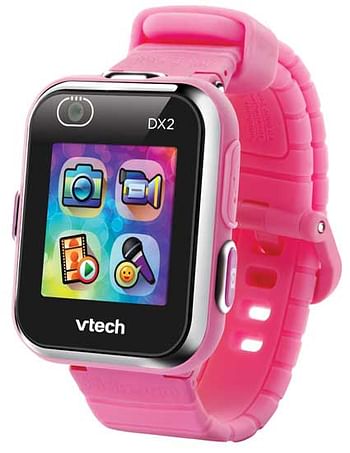 Aanbiedingen Kidizoom Smart Watch DX2 roze - Vtech - Geldig van 17/10/2020 tot 06/12/2020 bij ToyChamp
