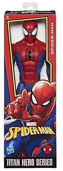 Aanbiedingen Spider-Man Titan Hero 30cm - Hasbro - Geldig van 17/10/2020 tot 06/12/2020 bij ToyChamp