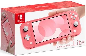 Aanbiedingen Nintendo Switch Console Lite Koraal - Nintendo - Geldig van 17/10/2020 tot 06/12/2020 bij ToyChamp