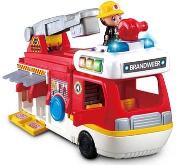 Aanbiedingen Vrolijke Vriendjes 2-in-1 Brandweerwagen - Vtech - Geldig van 17/10/2020 tot 06/12/2020 bij ToyChamp