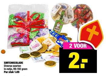 Aanbiedingen Sintchocolade - Huismerk - Big Bazar - Geldig van 02/11/2020 tot 15/11/2020 bij Big Bazar