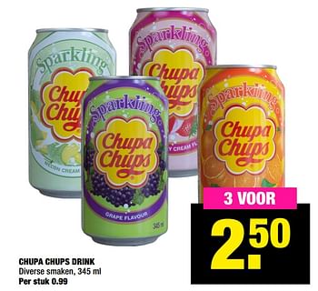 Aanbiedingen Chupa chups drink - Chupa Chups - Geldig van 02/11/2020 tot 15/11/2020 bij Big Bazar