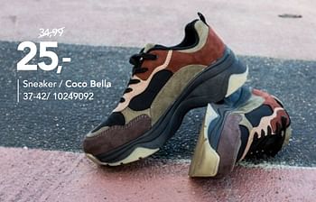 Aanbiedingen Sneaker - coco bella - Coco Bella - Geldig van 06/11/2020 tot 22/11/2020 bij Bristol