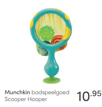 Aanbiedingen Munchkin badspeelgoed scooper hooper - Munchkin - Geldig van 08/11/2020 tot 14/11/2020 bij Baby & Tiener Megastore
