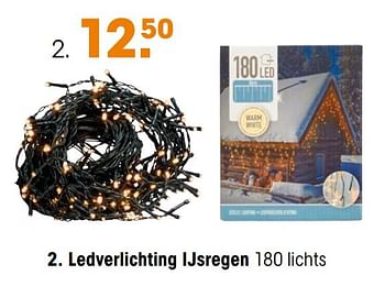 Aanbiedingen Ledverlichting ijsregen - Huismerk - Kwantum - Geldig van 09/11/2020 tot 22/11/2020 bij Kwantum