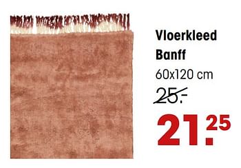 Aanbiedingen Vloerkleed banff - Huismerk - Kwantum - Geldig van 09/11/2020 tot 22/11/2020 bij Kwantum