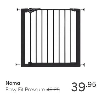 Aanbiedingen Noma easy fit pressure - Noma  - Geldig van 08/11/2020 tot 14/11/2020 bij Baby & Tiener Megastore