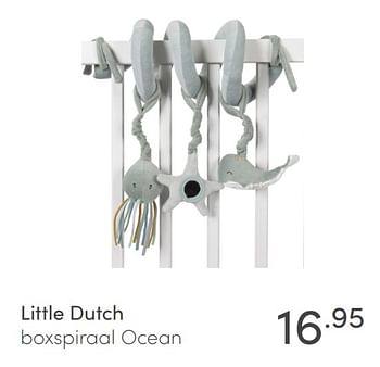 Aanbiedingen Little dutch boxspiraal ocean - Little Dutch - Geldig van 08/11/2020 tot 14/11/2020 bij Baby & Tiener Megastore