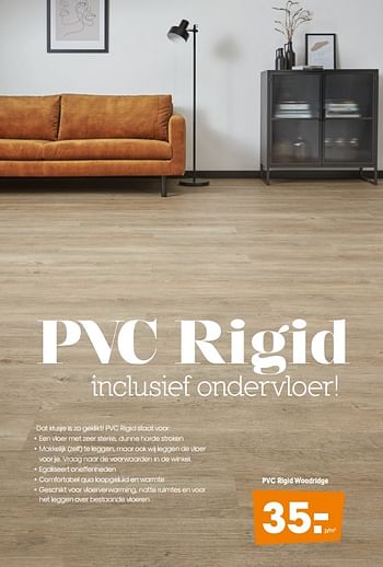 Aanbiedingen Pvc rigid woodridge - Huismerk - Kwantum - Geldig van 10/11/2020 tot 01/03/2021 bij Kwantum