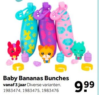 Aanbiedingen Baby bananas bunches - Huismerk - Intertoys - Geldig van 26/09/2020 tot 06/12/2020 bij Intertoys