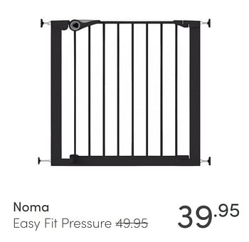 Aanbiedingen Noma easy fit pressure - Noma  - Geldig van 15/11/2020 tot 21/11/2020 bij Baby & Tiener Megastore