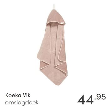 Aanbiedingen Koeka vik omslagdoek - Koeka - Geldig van 15/11/2020 tot 21/11/2020 bij Baby & Tiener Megastore